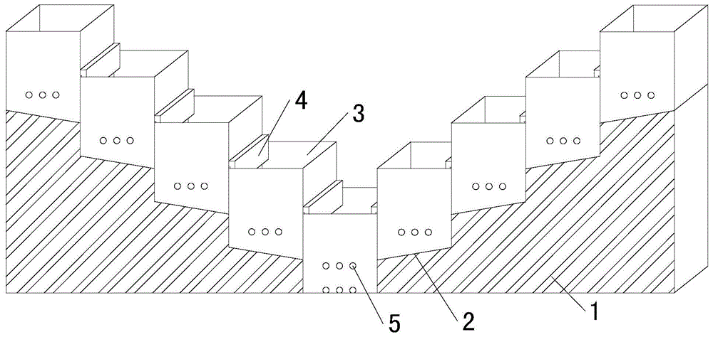 一种林业用灌木栽培地槽结构的制作方法