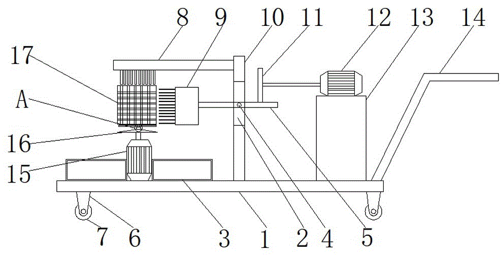 一种养鸡场用粪便清理装置的制作方法