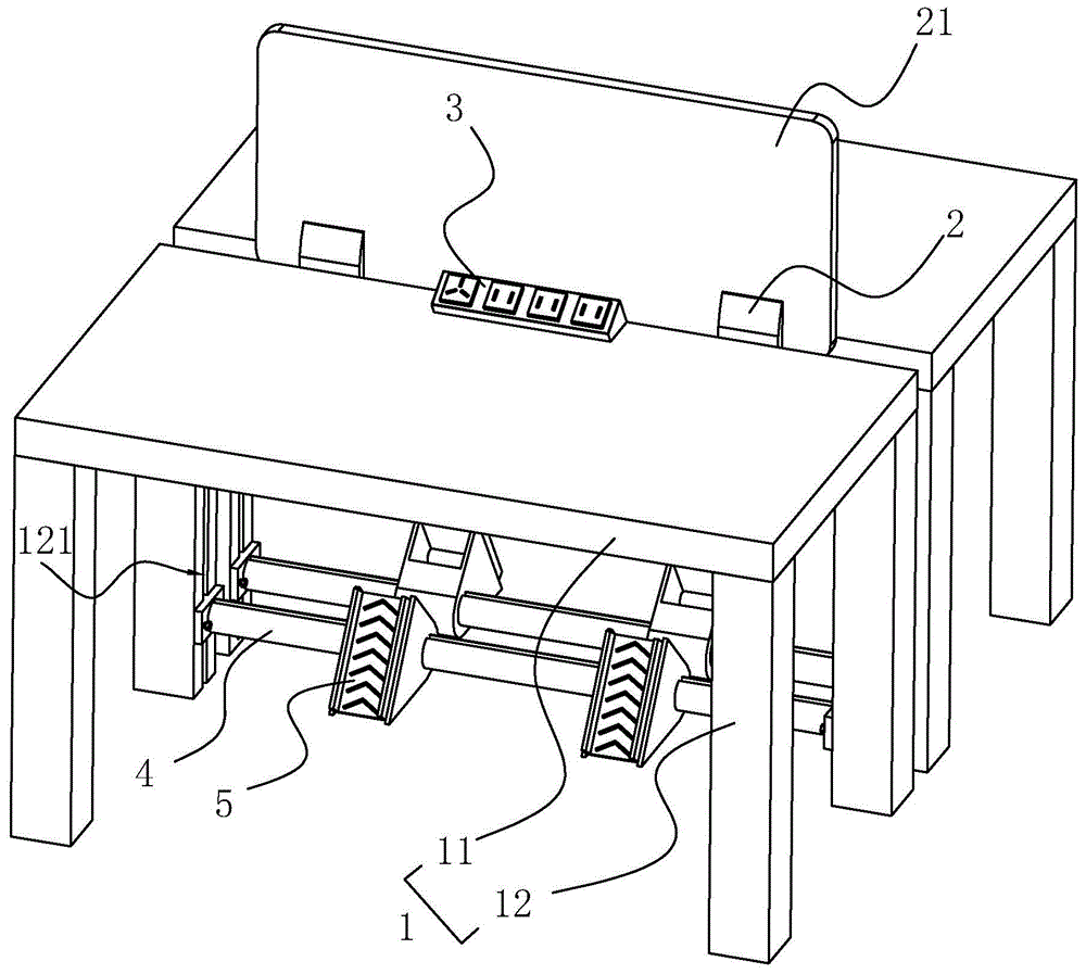 办公桌的制作方法