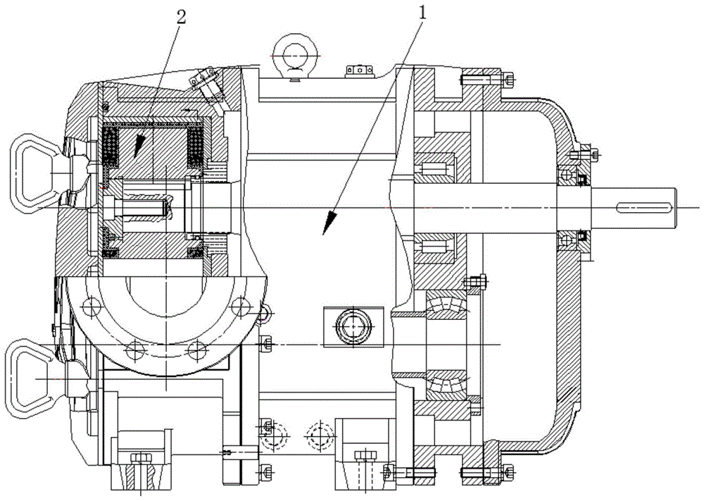 一种端面耐磨型弹性复合转子及其弹性体生产模具的制作方法