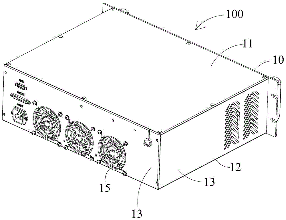 一种风冷式百瓦级半导体激光器系统的制作方法