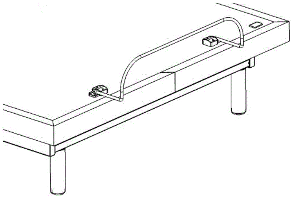 一种可拆卸的床垫档杆装置的制作方法