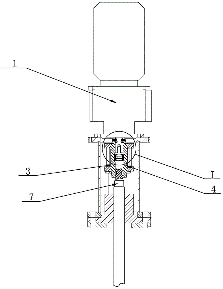 一种减速机轴端联轴器的改进结构的制作方法