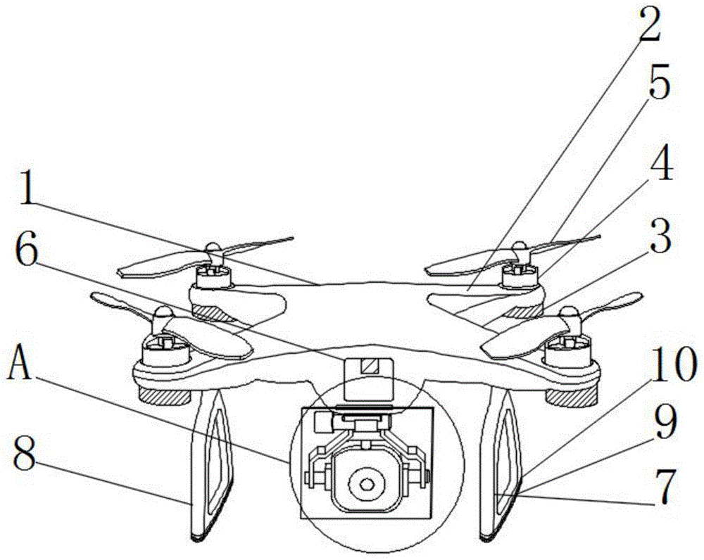 一种航拍用无人机的制作方法