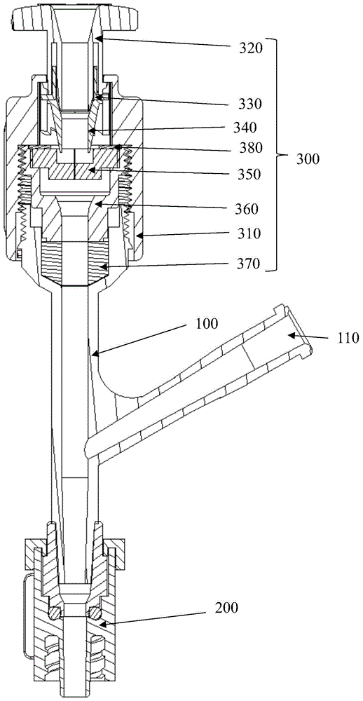 一种按压组件及连接器、导管鞘的制作方法