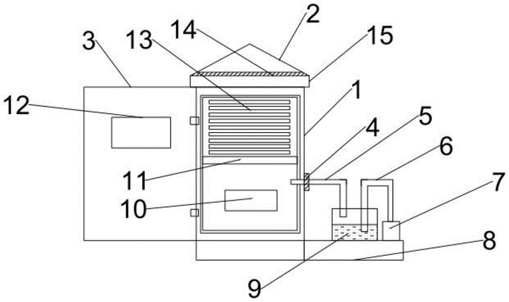 一种建筑用防尘电气开关箱设计的制作方法