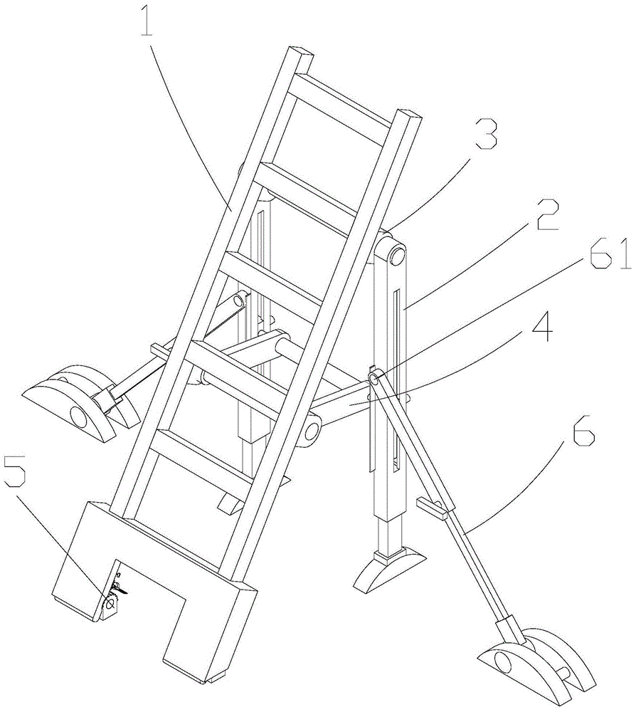 一种折叠梯子的制作方法