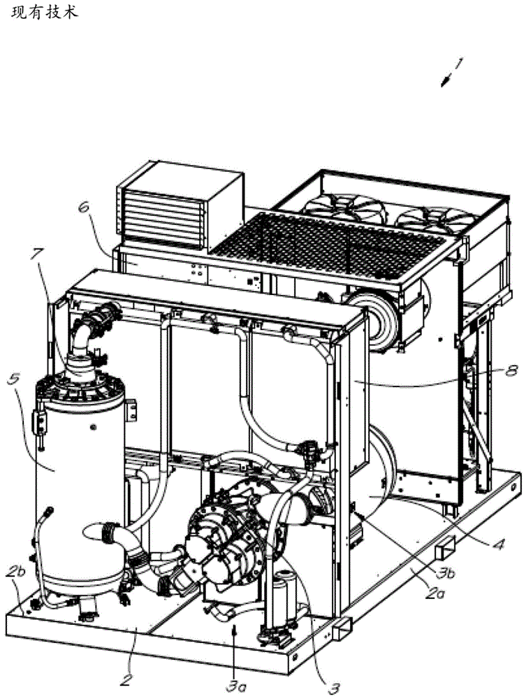 喷油螺杆压缩机装置的制作方法