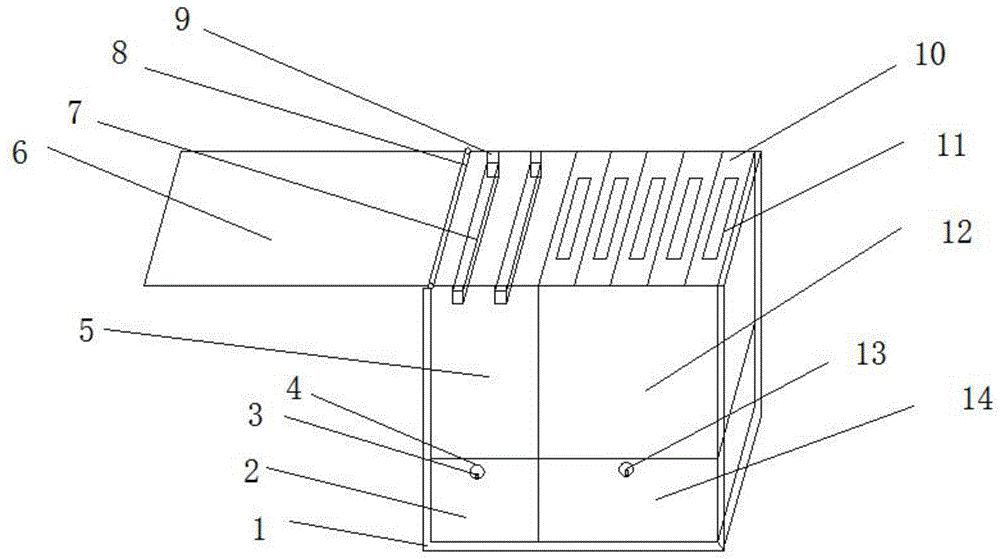 一种建筑工程资料存放架的制作方法