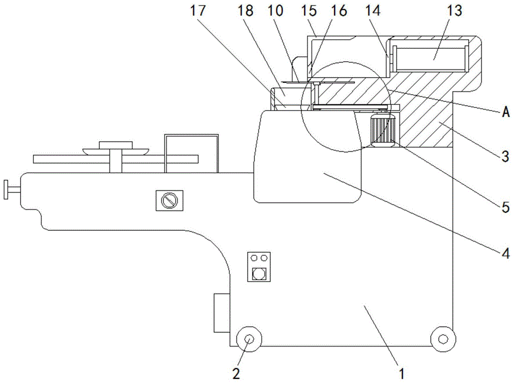 一种面包用便于放料的面包整形机的制作方法