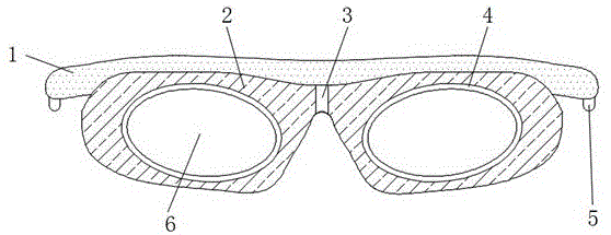 新型的不易损坏的光学运动眼镜的制作方法