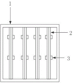 一种锂电池组检测用电极格架的制作方法