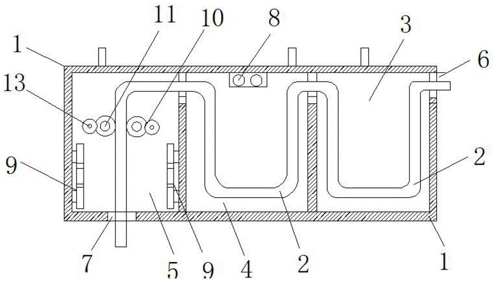 一种生鸭用多道清洗槽的制作方法