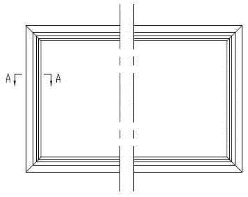 一种组合绣框的制作方法