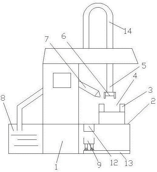 中走丝线切割的制作方法