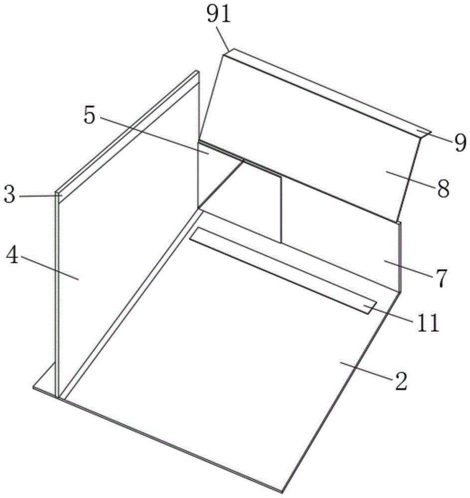 一种可折叠式盒子连接结构和可折叠式盒子及其使用方法与流程