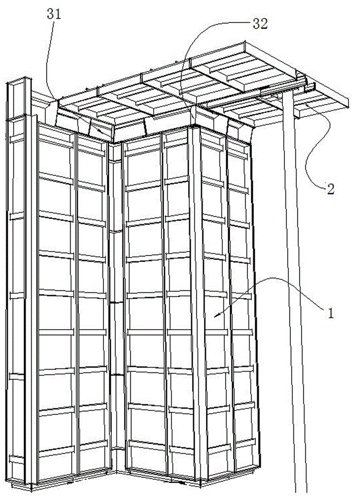 一种建筑水电压槽易拆型材铝模板的制作方法