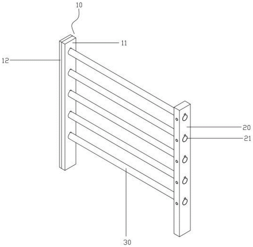 一种可快速拆卸的金属栏杆的制作方法