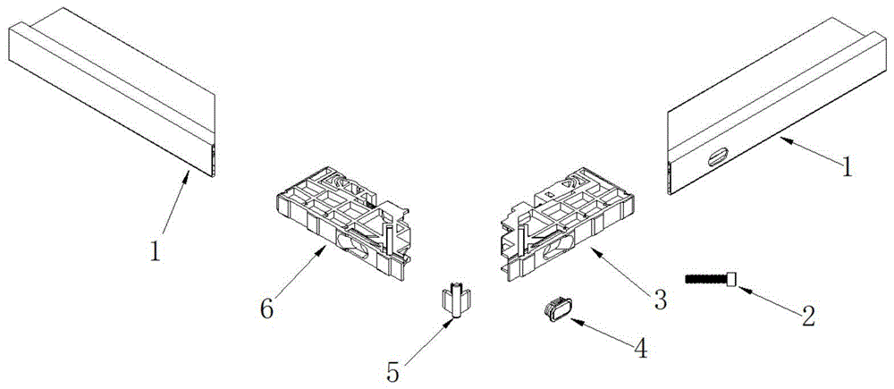 一种铝框门的门框45°角拼接的连接角码的制作方法