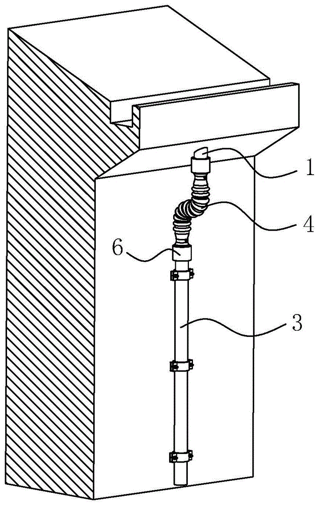 一种悬吊式雨水管道的安装方法与流程
