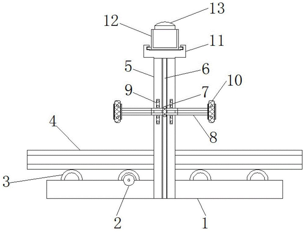 一种H型钢翼板棱边打磨装置的制作方法