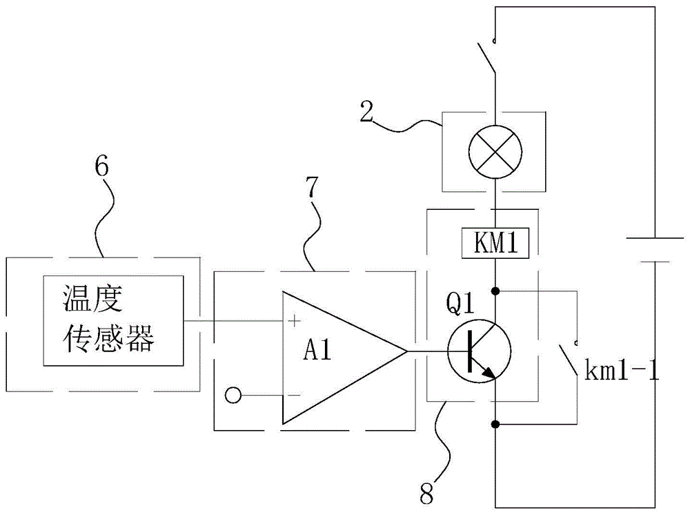 一种用火焰点亮的电子蜡烛灯的制作方法