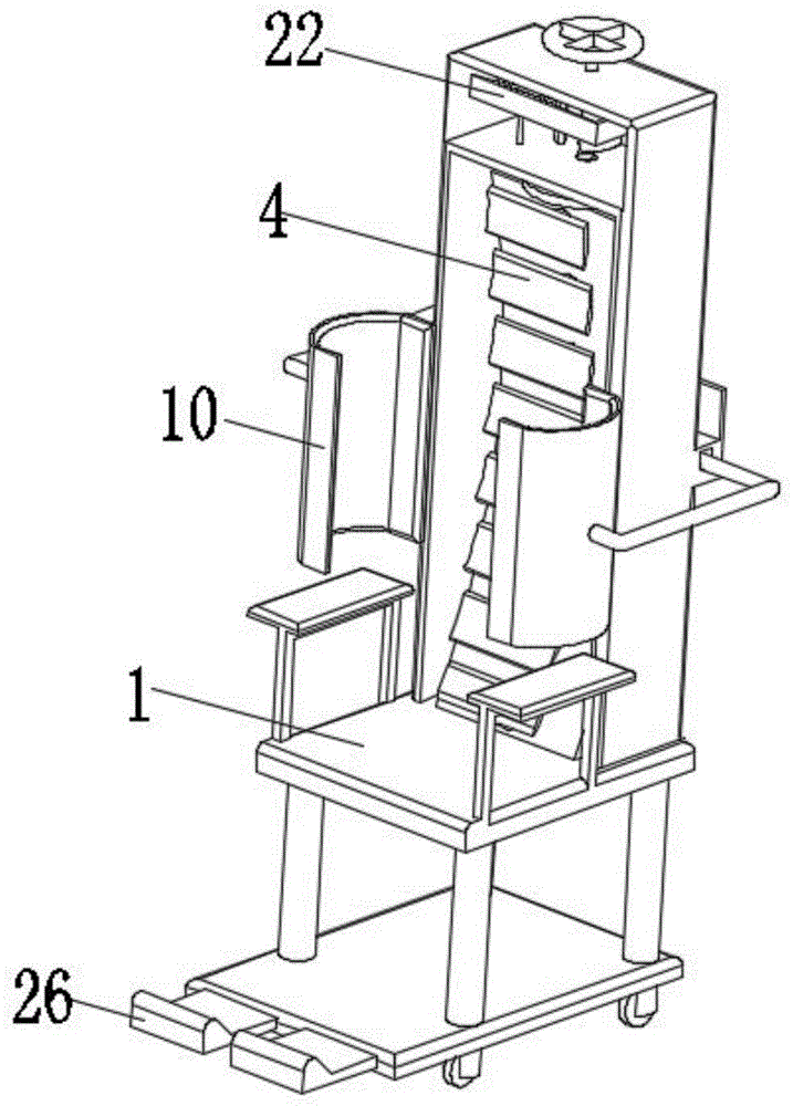 一种脊柱护理专用椅的制作方法