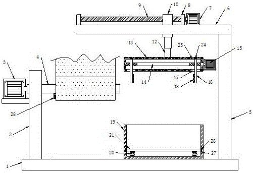 一种光伏组件背板用聚酯薄膜收卷装置的制作方法