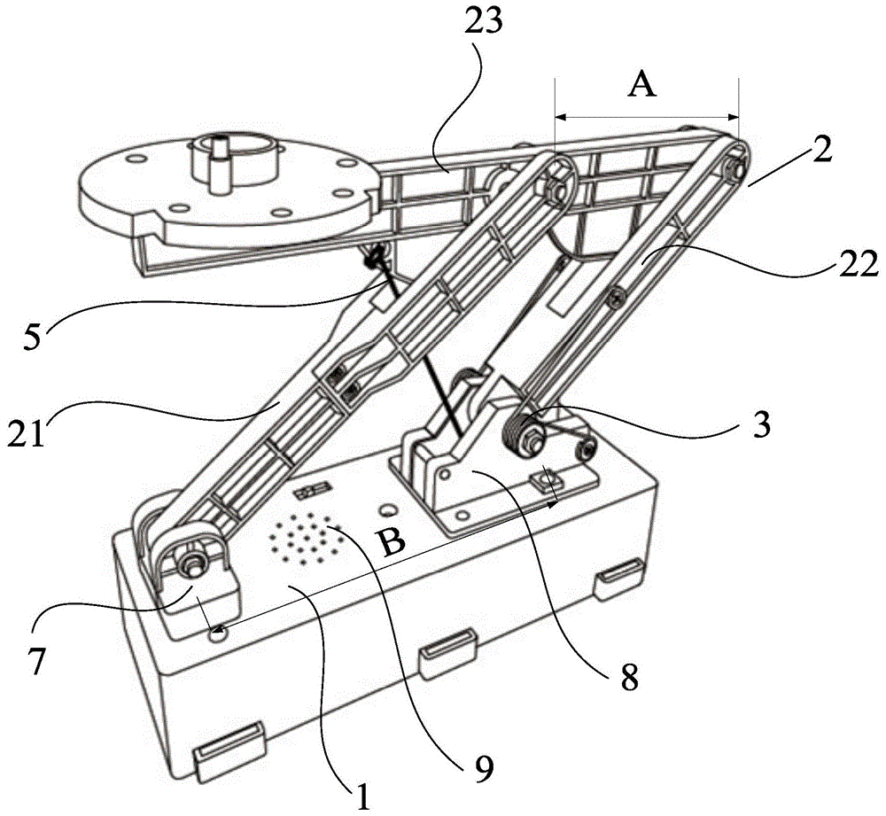 弹跳伸缩结构及玩具的制作方法