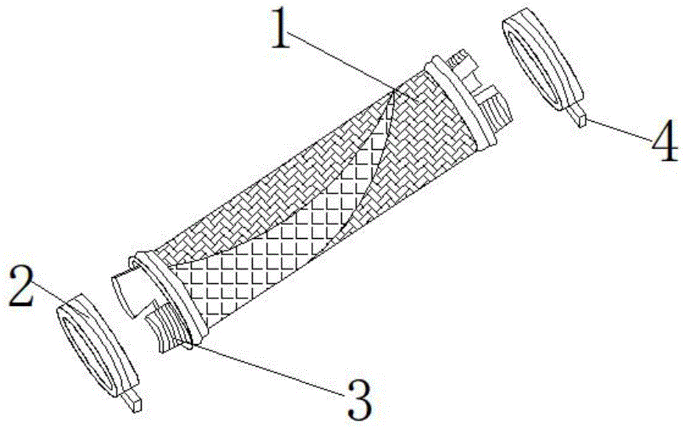 一种不锈钢连接管用防划痕管套的制作方法