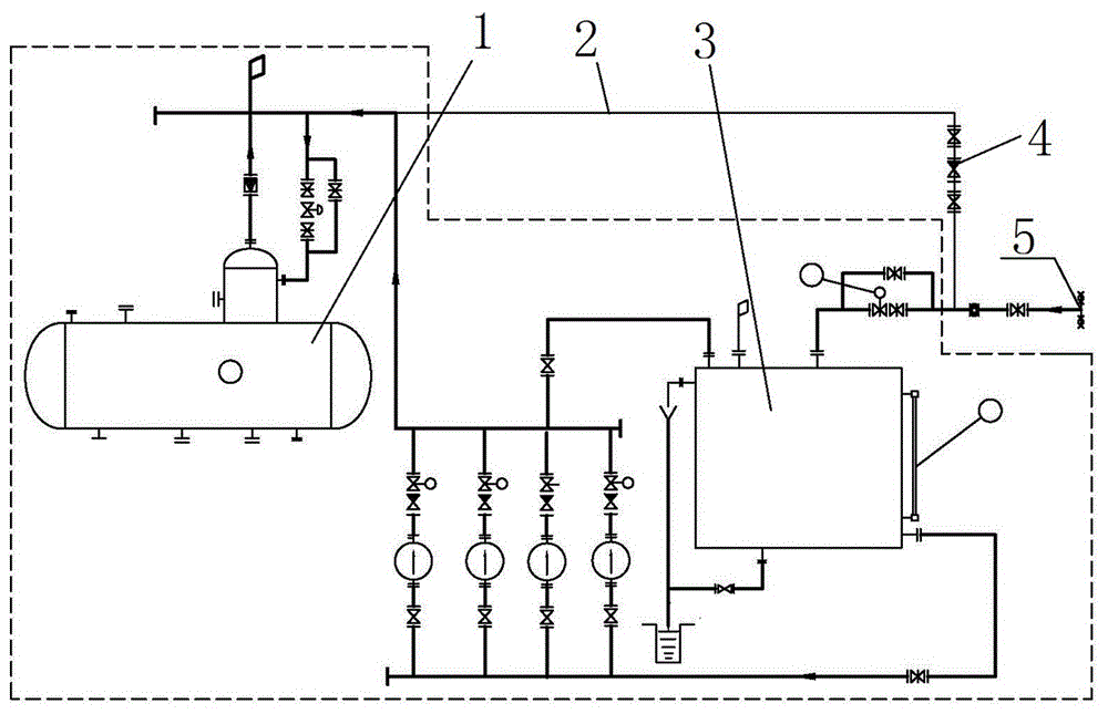 改进的转炉余热锅炉除氧器的制作方法