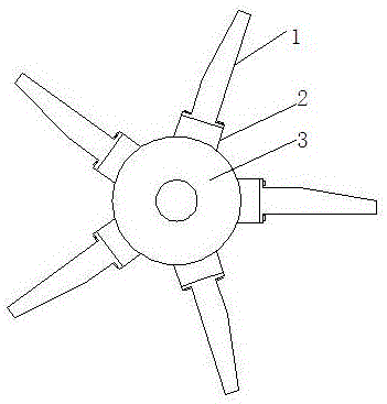 一种插接式风机叶轮的制作方法