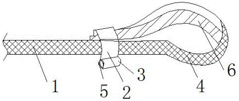 一种钢丝绳绳索锁扣的制作方法