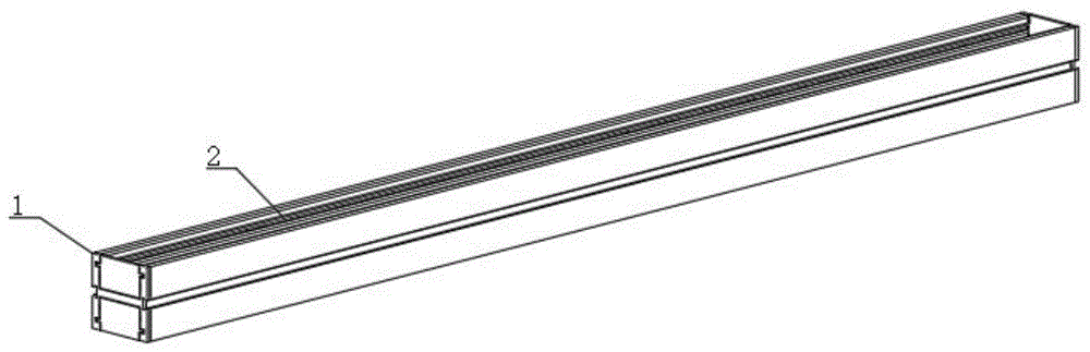 轨道灯具的可调节双轨道结构的制作方法