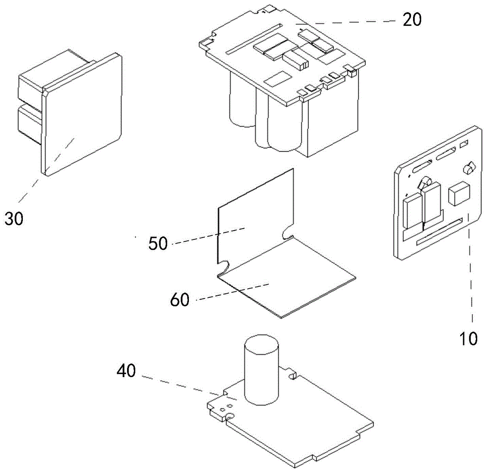 USB充电电源机构及USB充电电源模块的制作方法