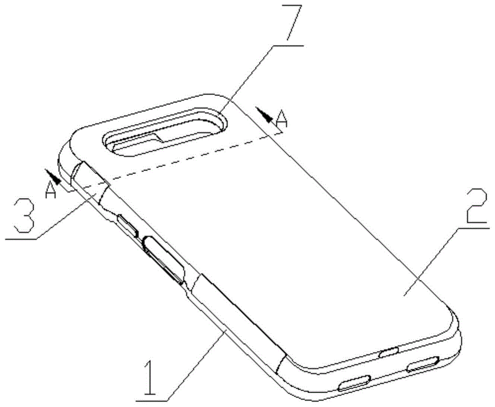 带屏幕保护板的手机保护壳的制作方法