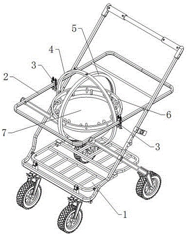 一种基于重力平衡的防摔婴儿推车的制作方法