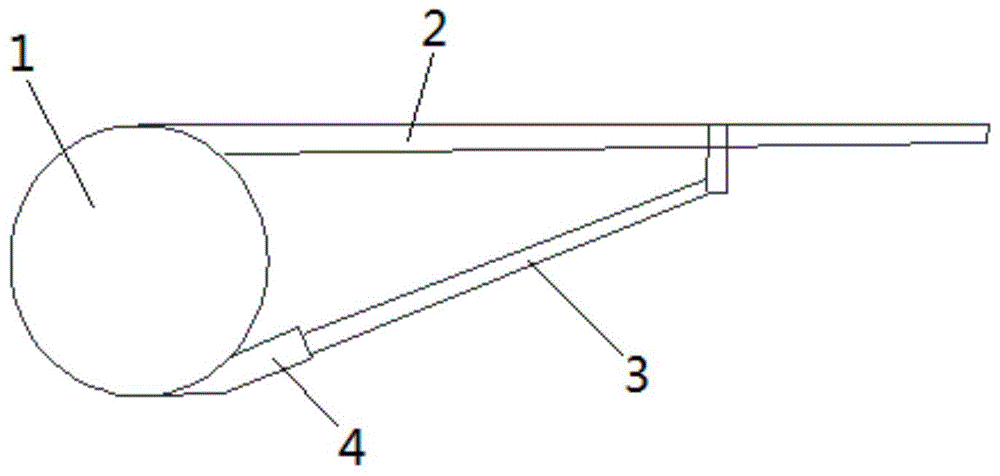 一种支撑翼布局飞机支撑杆卸载装置的制作方法