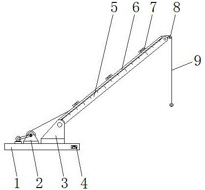 一种起重机用吊链升降装置的制作方法