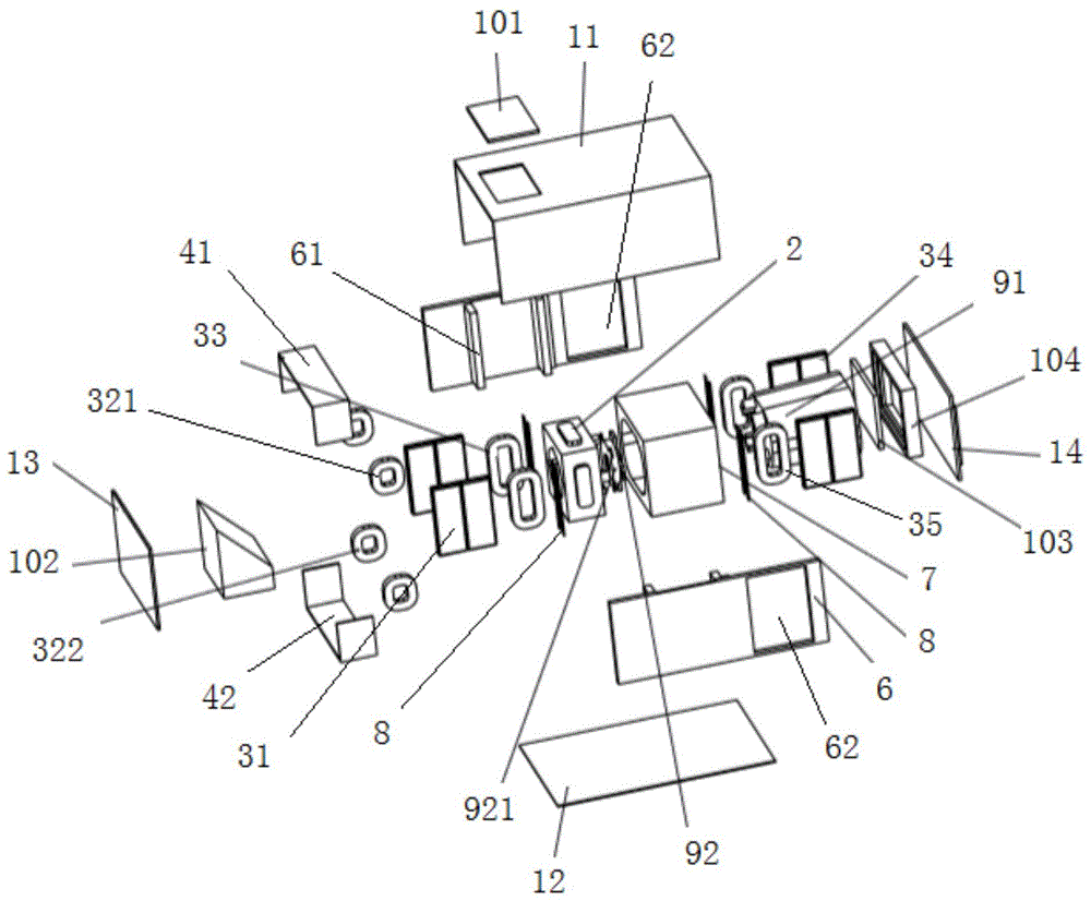 一种驱动结构及潜望镜式摄像模组的制作方法