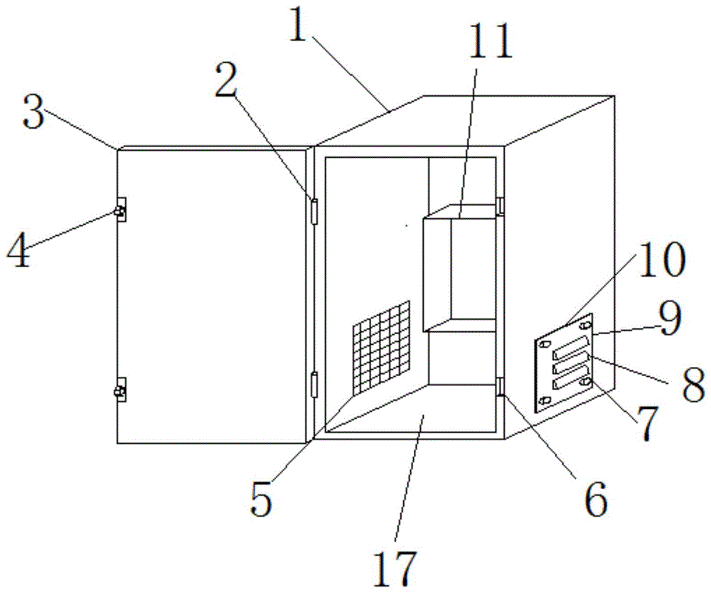 一种防虫电控柜的制作方法