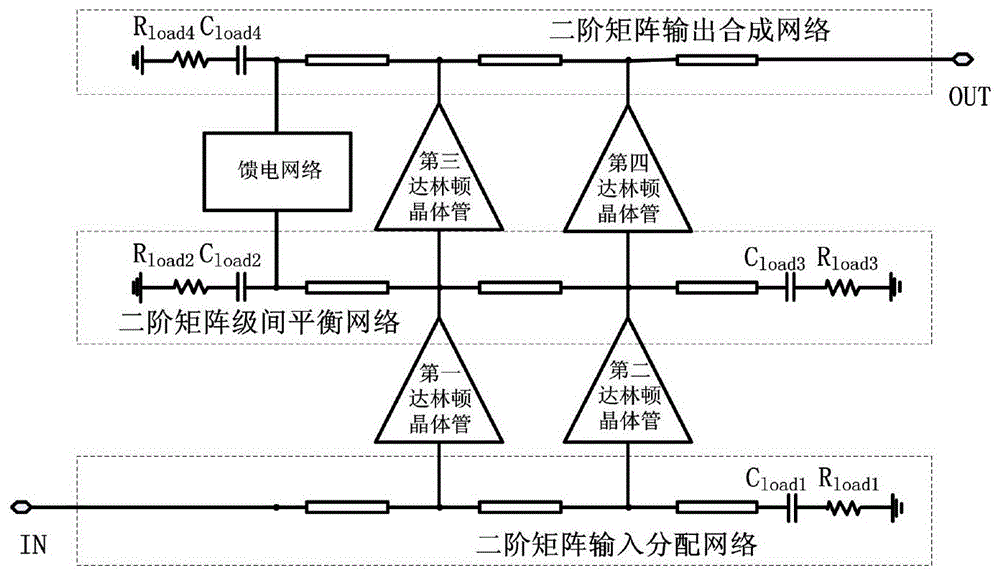 一种基于场效应管的达林顿二阶矩阵放大器的制作方法