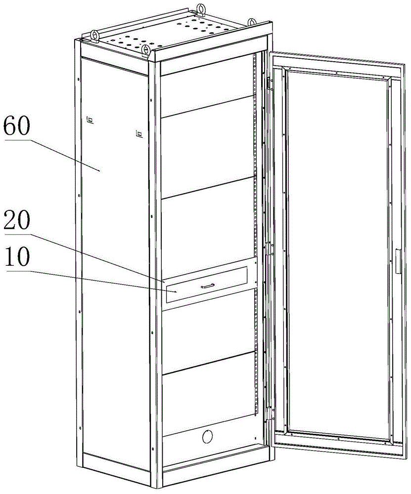 机柜的抽屉组件的制作方法