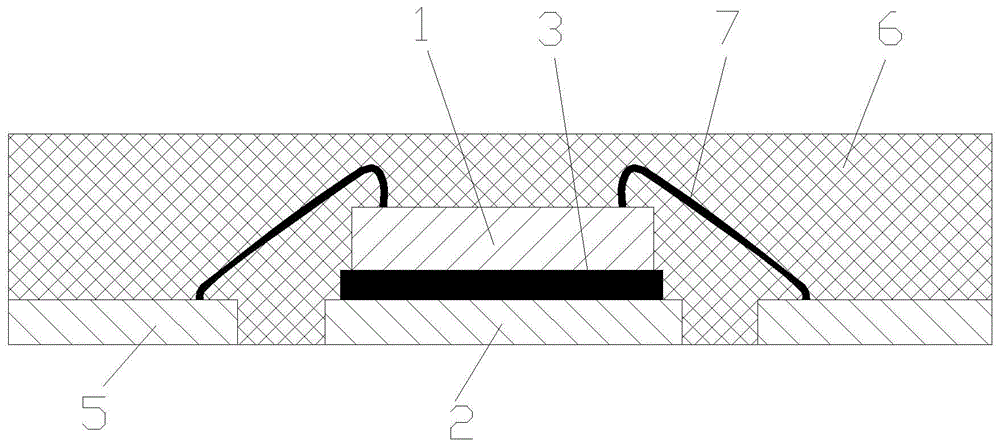 一种改善焊接空洞的芯片封装结构的制作方法