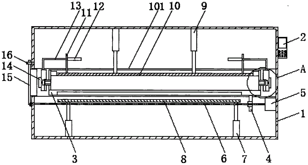 一种建筑装饰玻璃真空夹胶装置的制作方法