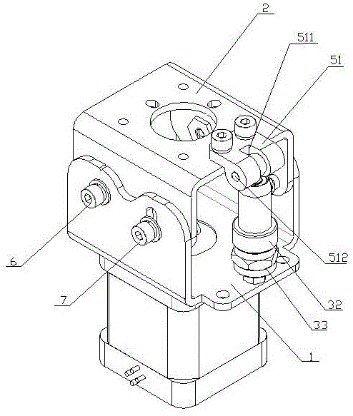 一种计量泵角度调节装置的制作方法