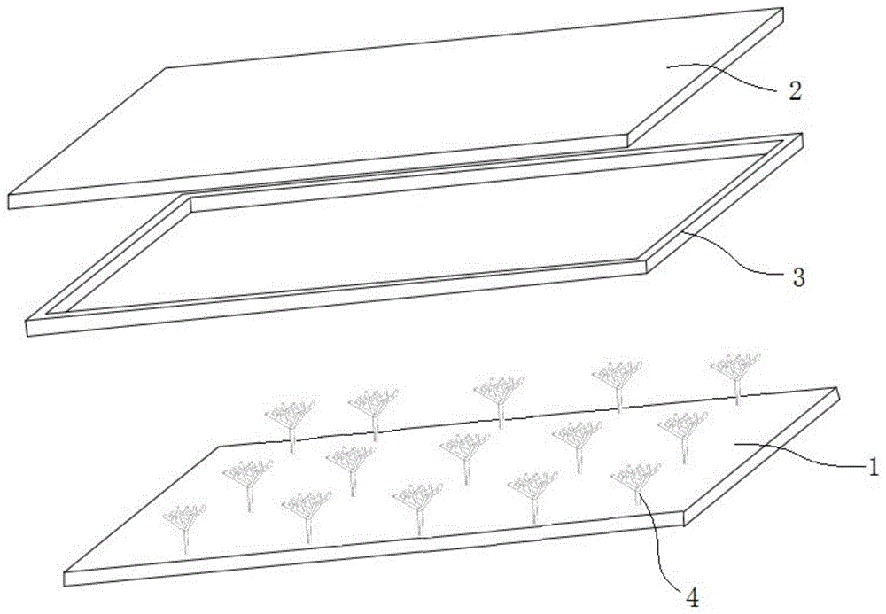 一种树干型支撑柱均热板的制作方法