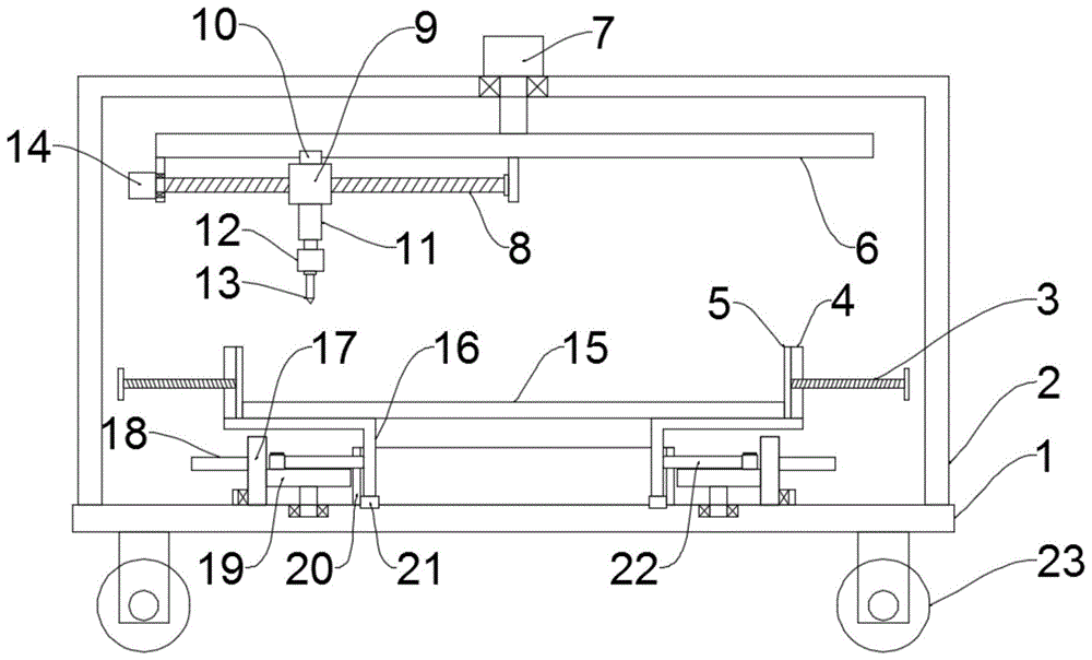 一种家具生产用板材打孔装置的制作方法