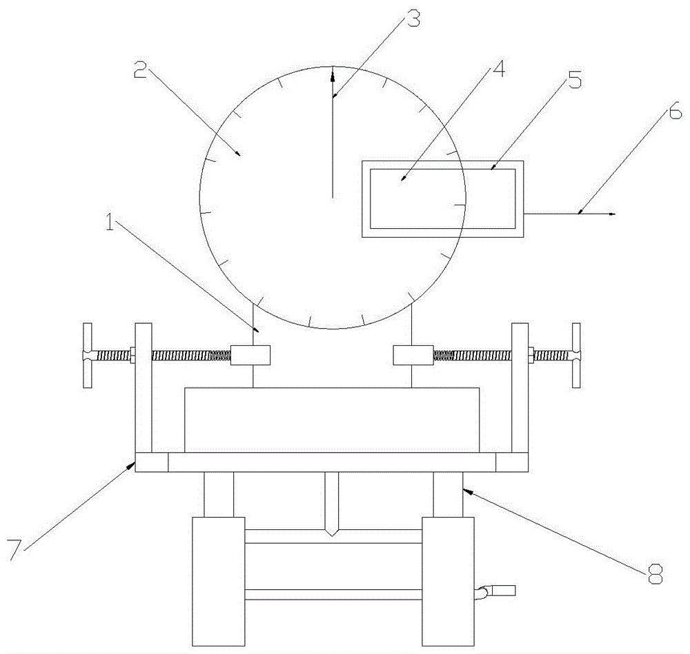 一种简易的空间测量装置的制作方法