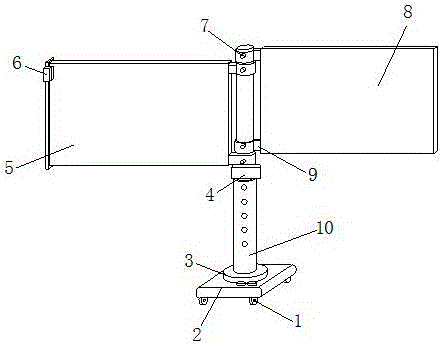 一种日语教学用展示板的制作方法